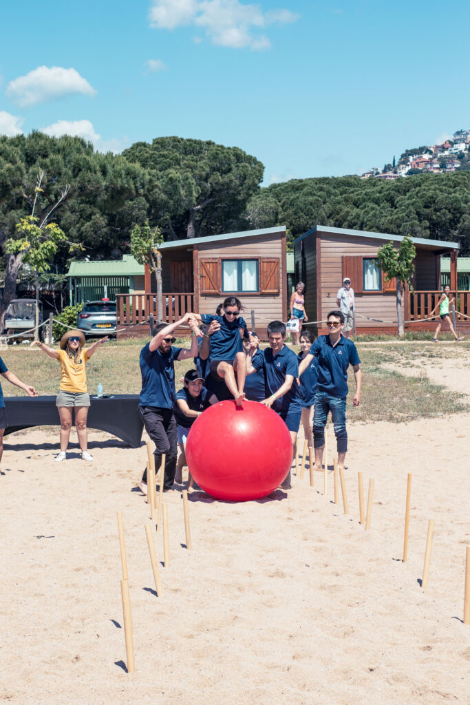 olimpiadas corporativas team building en la playa