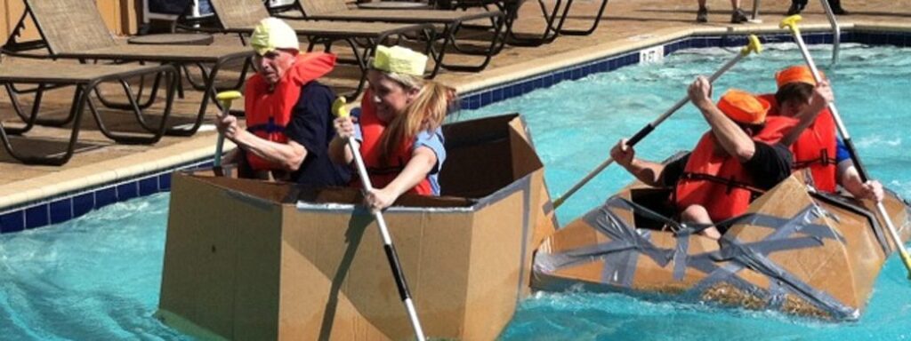 carton team building con carton construcción